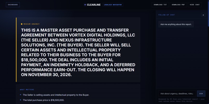 Clearline – screenshot 6