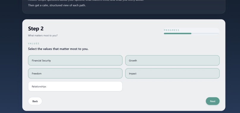 PathMapper – The Second Brain for Real-Life Decisions – screenshot 2