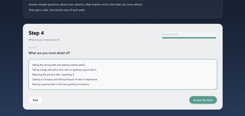 PathMapper – The Second Brain for Real-Life Decisions – screenshot 4