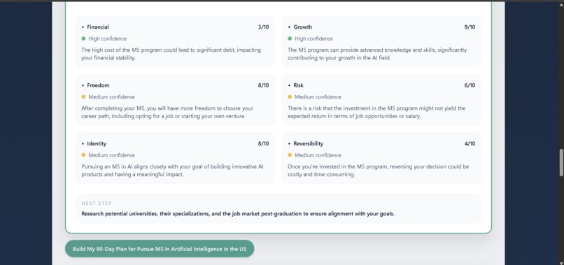PathMapper – The Second Brain for Real-Life Decisions – screenshot 8