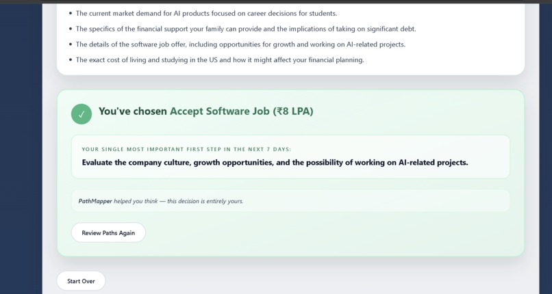 PathMapper – The Second Brain for Real-Life Decisions – screenshot 18