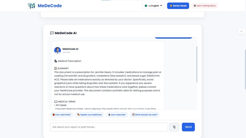 MeDecode – screenshot 6