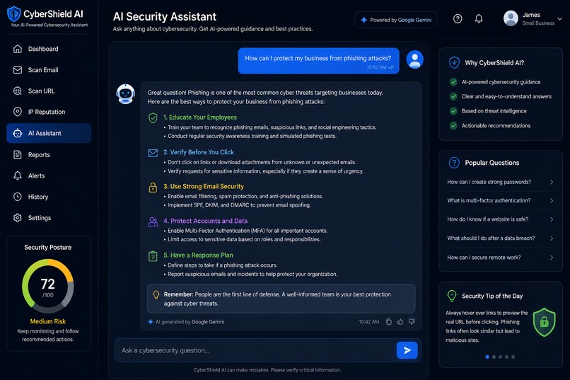 Cyber Shield AI – screenshot 3