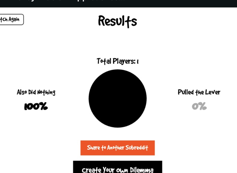 The Trolley Problem – screenshot 3