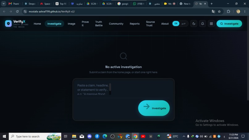 VERIFYX – screenshot 1