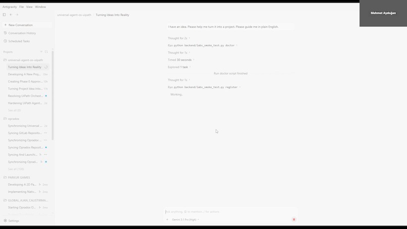 Universal Agent OS (UiPath Edition) – screenshot 2