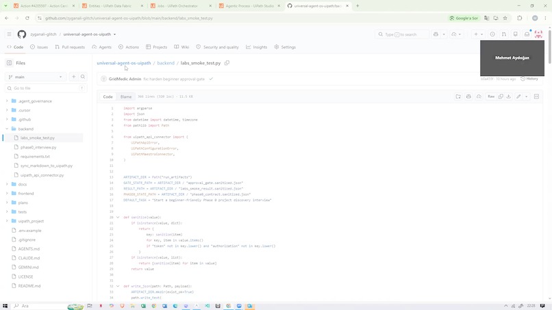 Universal Agent OS (UiPath Edition) – screenshot 7
