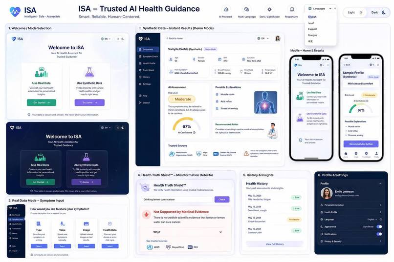 ISA Medical platform to increase community awareness – screenshot 1