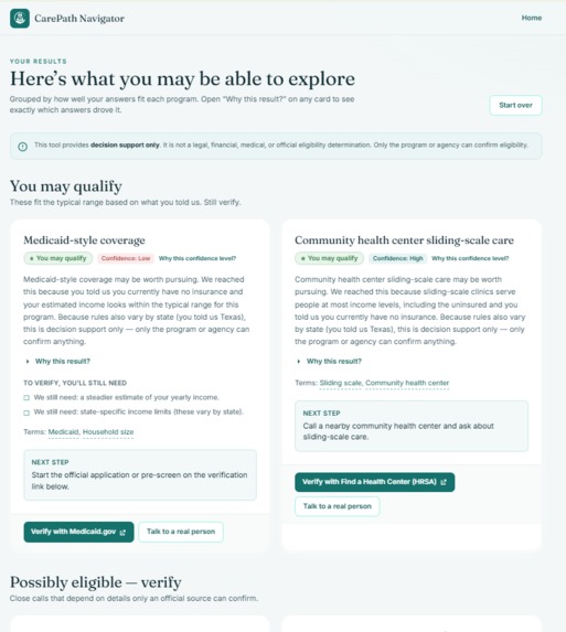 CarePath Navigator – screenshot 2