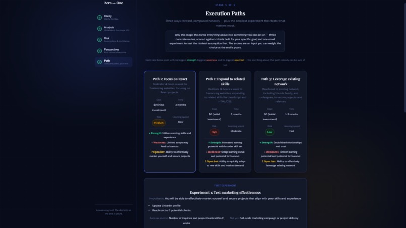 Zero to One builder – screenshot 9