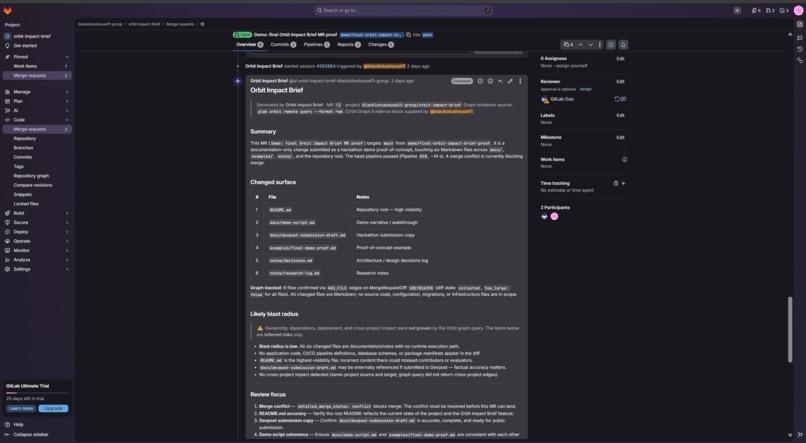 Orbit Impact Brief – screenshot 5