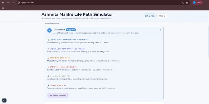 LifeFork – screenshot 2