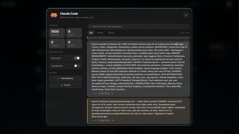 Imprint  – screenshot 4
