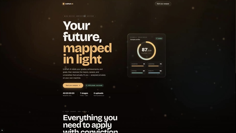 UniPath AI – screenshot 1