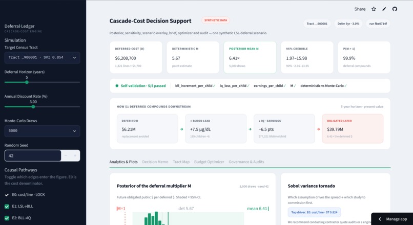 Deferral Ledger – screenshot 1