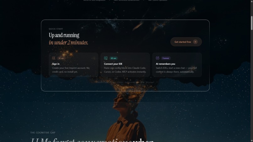 Imprint  – screenshot 2