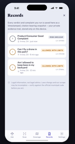LegitLex – screenshot 12