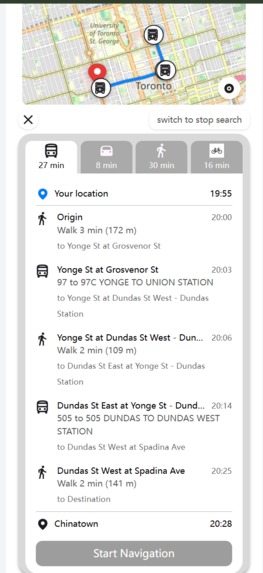 Milk Transit- Transportation Prediction APP – screenshot 5