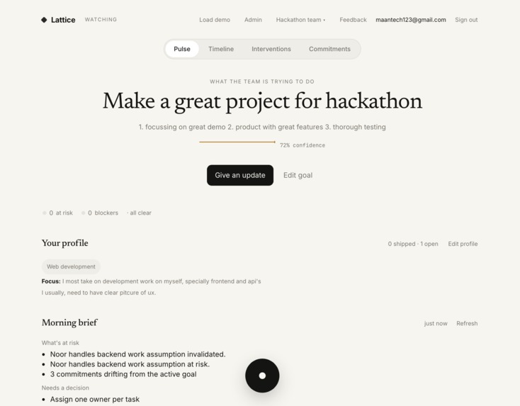 Lattice – screenshot 1