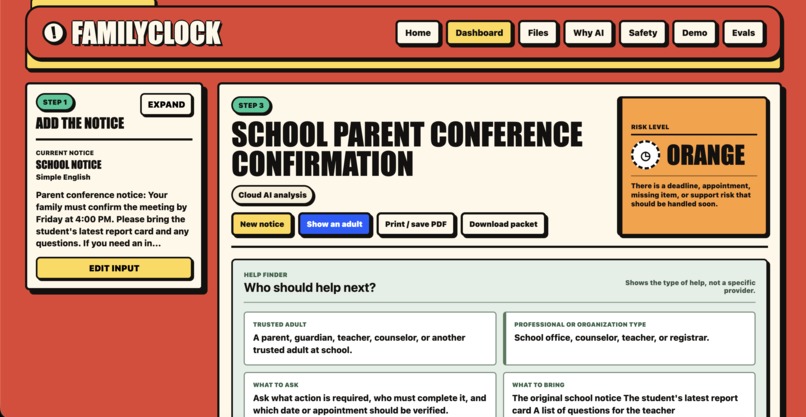 FamilyClock – screenshot 3