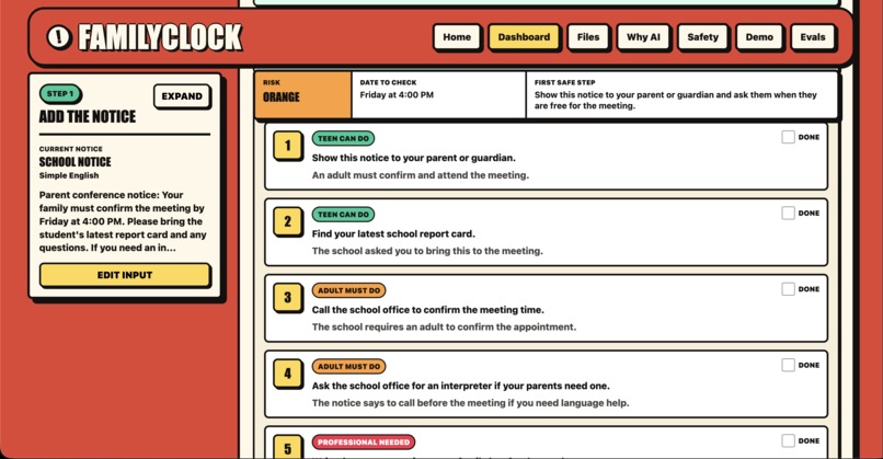 FamilyClock – screenshot 4