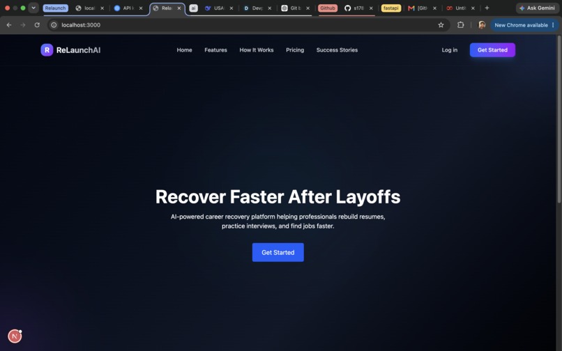 RelaunchAI – screenshot 1