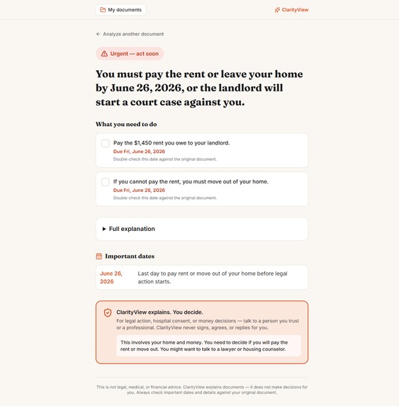 ClarityView – screenshot 4