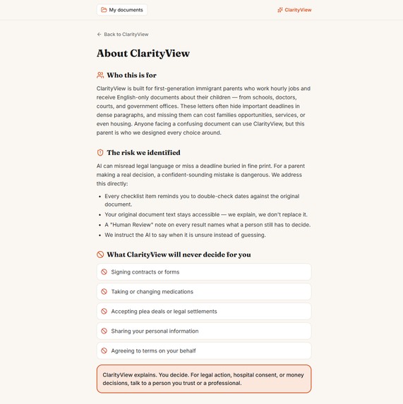ClarityView – screenshot 6