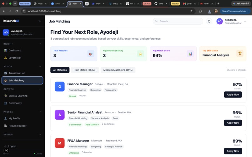 RelaunchAI – screenshot 5