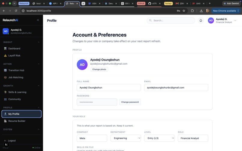 RelaunchAI – screenshot 9