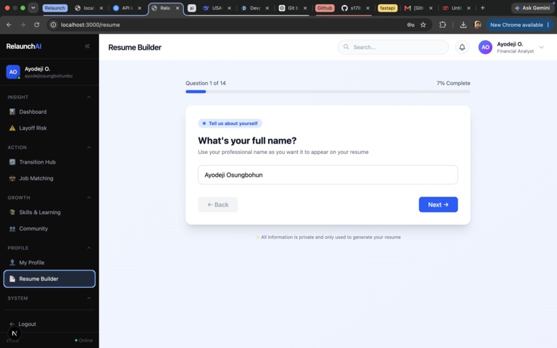 RelaunchAI – screenshot 10