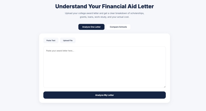AidScholar – screenshot 3