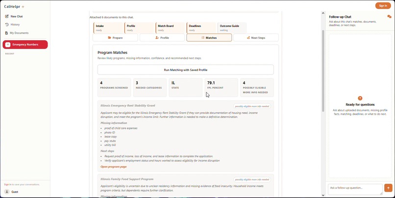 CalHelpr – screenshot 3