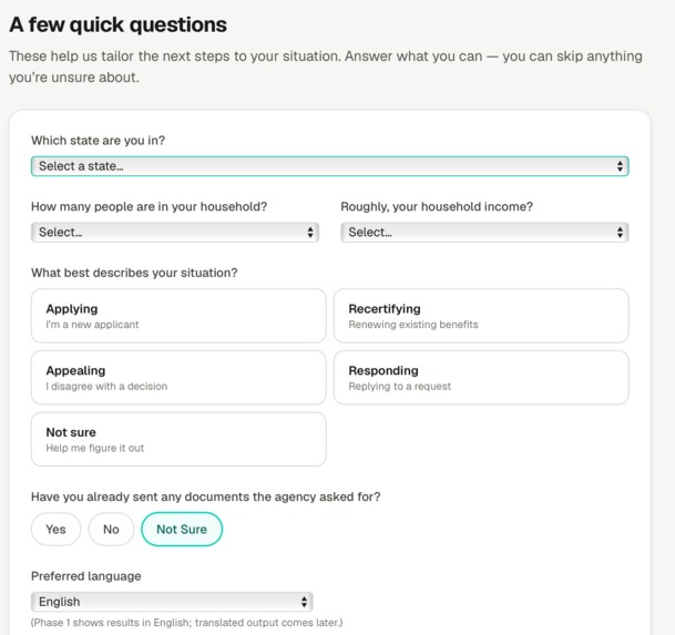 SNAP Aid – screenshot 3