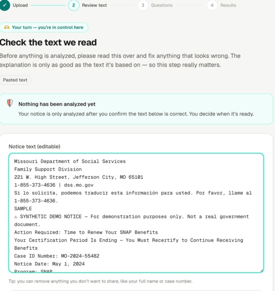 SNAP Aid – screenshot 4