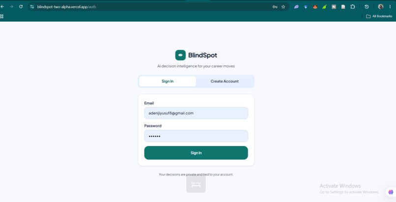Blindspot – screenshot 1