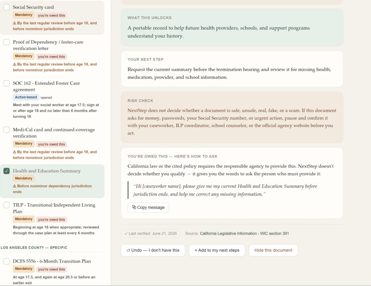 NextStep AI – screenshot 3