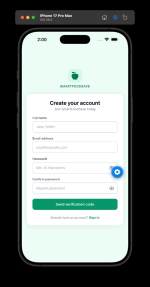 SmartFoodSave – screenshot 4