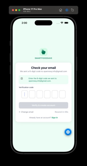 SmartFoodSave – screenshot 5