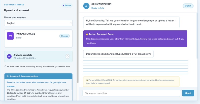 Doclarity – screenshot 3