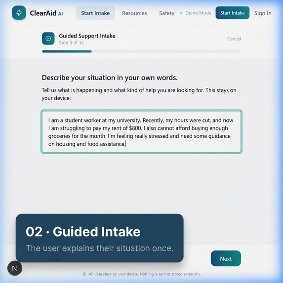 ClearAid AI – screenshot 2