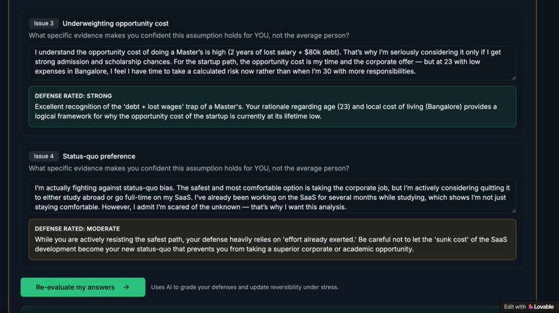 career choice finance simulator – screenshot 9