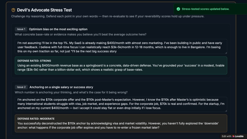 career choice finance simulator – screenshot 8