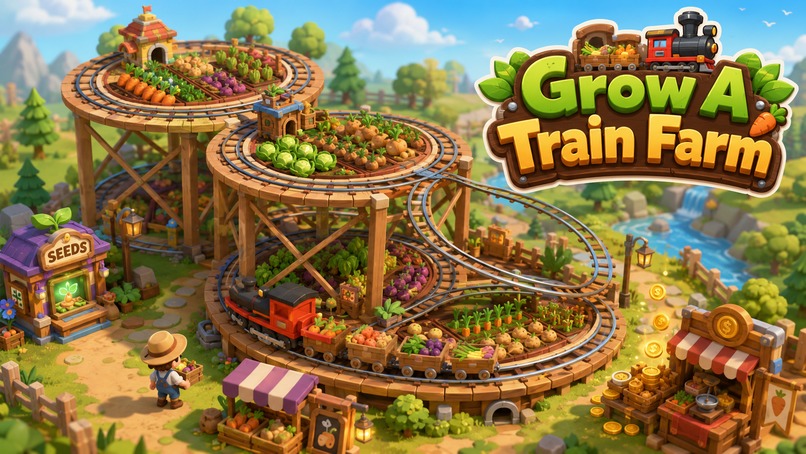 Grow A Train Farm – screenshot 1