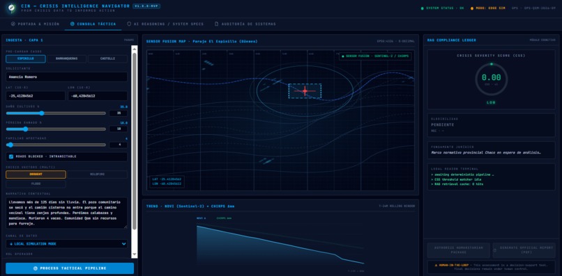 CIN — Crisis Intelligence Navigator – screenshot 2