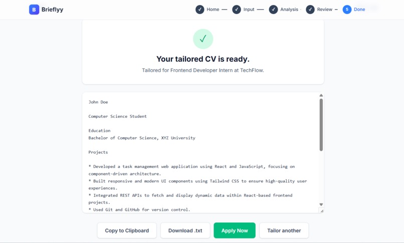 Brieflyy – screenshot 6