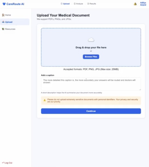CareRoute AI – screenshot 3