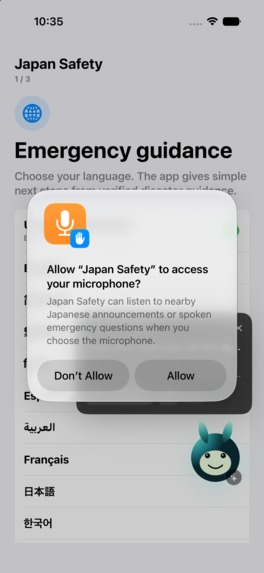 Japan Safety Companion – screenshot 8