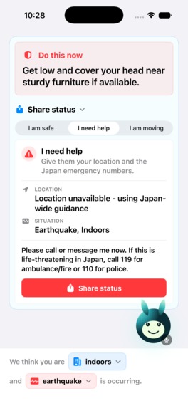 Japan Safety Companion – screenshot 15