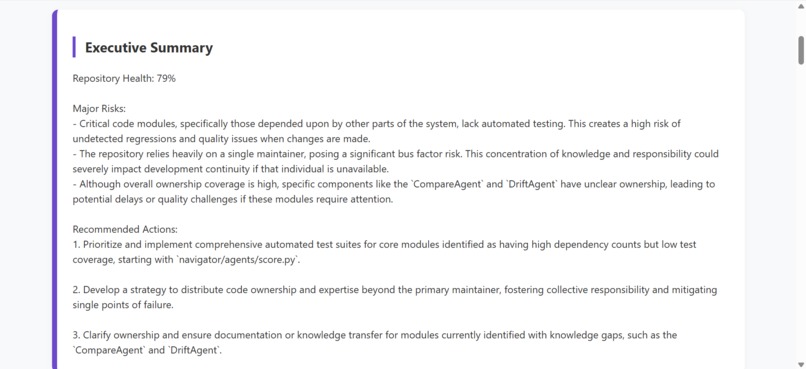 GitLab Knowledge Navigator – screenshot 5
